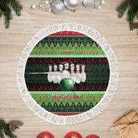 Bowling Christmas Tree Skirt Merry Bowlmas - Wonder Print Shop