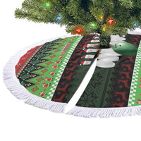 Bowling Christmas Tree Skirt Merry Bowlmas - Wonder Print Shop