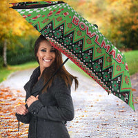 Bowling Christmas Umbrella Merry Bowlmas - Wonder Print Shop
