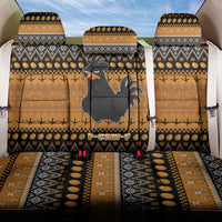 Chicken Christmas Back Car Seat Cover F Caw F - Wonder Print Shop