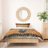 Chicken Christmas Bedding Set F Caw F - Wonder Print Shop