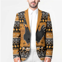 Chicken Christmas Blazer F Caw F - Wonder Print Shop