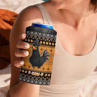 Chicken Christmas 4 in 1 Can Cooler Tumbler F Caw F - Wonder Print Shop