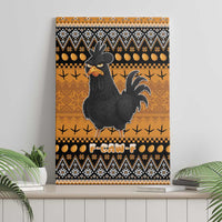 Chicken Christmas Canvas Wall Art F Caw F - Wonder Print Shop