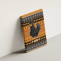 Chicken Christmas Canvas Wall Art F Caw F - Wonder Print Shop