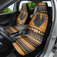 Chicken Christmas Car Seat Cover F Caw F - Wonder Print Shop