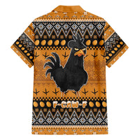 Chicken Christmas Family Matching Puletasi and Hawaiian Shirt F Caw F - Wonder Print Shop