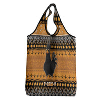 Chicken Christmas Grocery Bag F Caw F - Wonder Print Shop