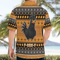 Chicken Christmas Hawaiian Shirt F Caw F - Wonder Print Shop