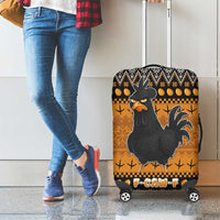 Chicken Christmas Luggage Cover F Caw F - Wonder Print Shop
