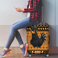 Chicken Christmas Luggage Cover F Caw F - Wonder Print Shop