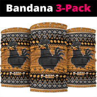 Chicken Christmas Neck Gaiter F Caw F - Wonder Print Shop