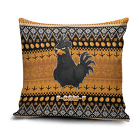 Chicken Christmas Pillow Cover F Caw F - Wonder Print Shop
