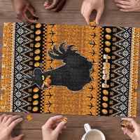 Chicken Christmas Puzzle F Caw F - Wonder Print Shop
