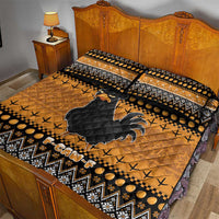 Chicken Christmas Quilt Bed Set F Caw F - Wonder Print Shop