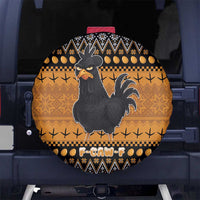 Chicken Christmas Spare Tire Cover F Caw F - Wonder Print Shop