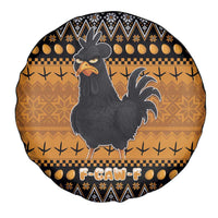 Chicken Christmas Spare Tire Cover F Caw F - Wonder Print Shop