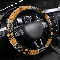 Chicken Christmas Steering Wheel Cover F Caw F - Wonder Print Shop