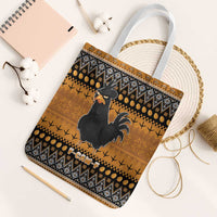Chicken Christmas Tote Bag F Caw F - Wonder Print Shop