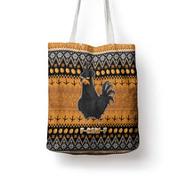 Chicken Christmas Tote Bag F Caw F - Wonder Print Shop