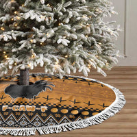 Chicken Christmas Tree Skirt F Caw F - Wonder Print Shop