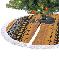 Chicken Christmas Tree Skirt F Caw F - Wonder Print Shop