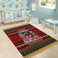 Dachshund Christmas Area Rug Merry Dachmas - Wonder Print Shop