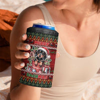 Dachshund Christmas 4 in 1 Can Cooler Tumbler Merry Dachmas - Wonder Print Shop