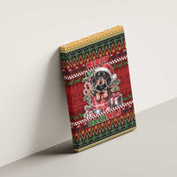Dachshund Christmas Canvas Wall Art Merry Dachmas - Wonder Print Shop