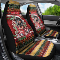 Dachshund Christmas Car Seat Cover Merry Dachmas - Wonder Print Shop