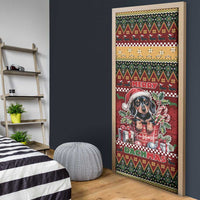 Dachshund Christmas Door Cover Merry Dachmas - Wonder Print Shop