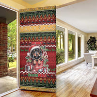 Dachshund Christmas Door Cover Merry Dachmas - Wonder Print Shop