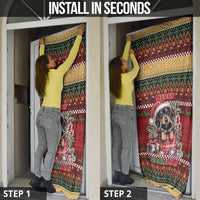 Dachshund Christmas Door Cover Merry Dachmas - Wonder Print Shop
