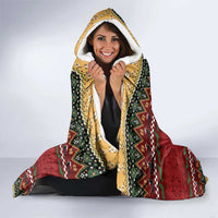 Dachshund Christmas Hooded Blanket Merry Dachmas - Wonder Print Shop