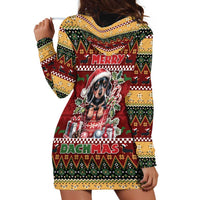 Dachshund Christmas Hoodie Dress Merry Dachmas - Wonder Print Shop
