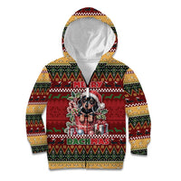 Dachshund Christmas Kid Hoodie Merry Dachmas - Wonder Print Shop