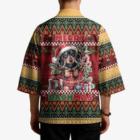 Dachshund Christmas Kimono Merry Dachmas - Wonder Print Shop