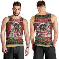 Dachshund Christmas Men Tank Top Merry Dachmas - Wonder Print Shop