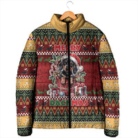Dachshund Christmas Padded Jacket Merry Dachmas - Wonder Print Shop
