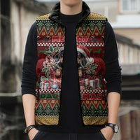 Dachshund Christmas Sleeveless Puffer Jacket Merry Dachmas - Wonder Print Shop