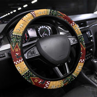 Dachshund Christmas Steering Wheel Cover Merry Dachmas - Wonder Print Shop