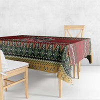 Dachshund Christmas Tablecloth Merry Dachmas - Wonder Print Shop