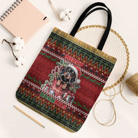 Dachshund Christmas Tote Bag Merry Dachmas - Wonder Print Shop