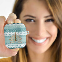 Dragonfly Christmas AirPods Case Frosty Minty Xmas Tree - Wonder Print Shop