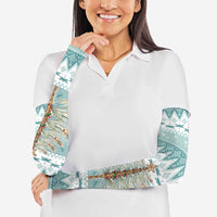 Dragonfly Christmas Arm Sleeves Frosty Minty Xmas Tree - Wonder Print Shop