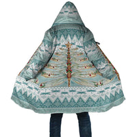 Dragonfly Christmas Cloak Frosty Minty Xmas Tree - Wonder Print Shop