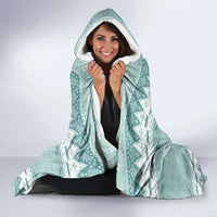 Dragonfly Christmas Hooded Blanket Frosty Minty Xmas Tree - Wonder Print Shop