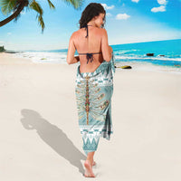 Dragonfly Christmas Sarong Frosty Minty Xmas Tree - Wonder Print Shop