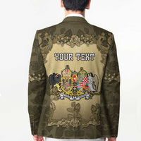 Personalized Austria-Hungary Blazer Angel Holding A Flag Vintage Style - Wonder Print Shop