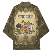 Personalized Austria-Hungary Kimono Angel Holding A Flag Vintage Style - Wonder Print Shop